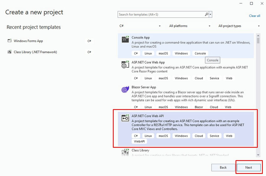 Simple Web API Project 